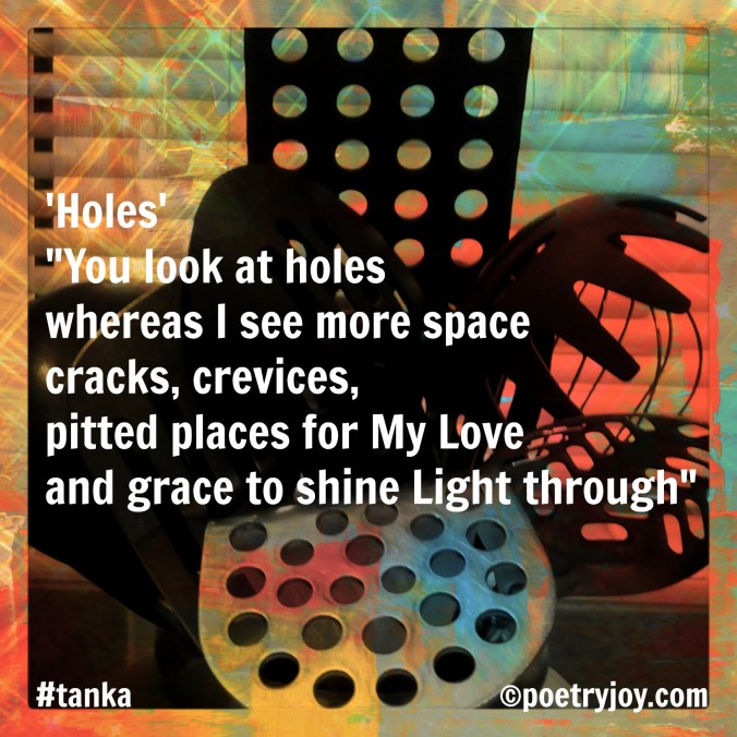 holes ~ tanka poem pin 2