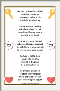 share - to share or not to share poem (C)joylenton @poetryjoy.com