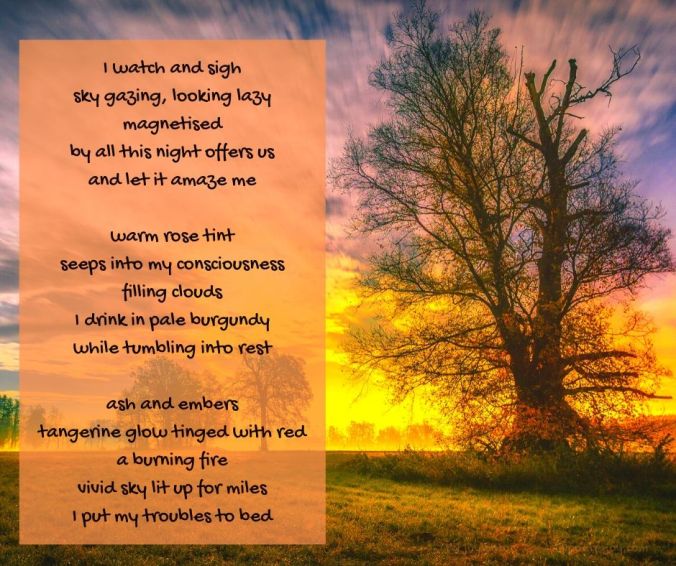 enchantment - evening poem excerpt (C) joylenton @poetryjoy.com