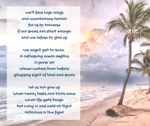 pilgrimage - desert island - beach - poem excerpt (C) joylenton @poetryjoy.com