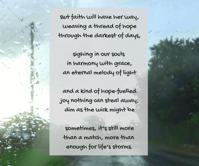 hope - rain - storm - whispers of hope poem excerpt (c) joylenton @poetryjoy.com